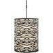 Kato 6 Light 18 inch Black Pendant Ceiling Light