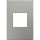 Adorne Brushed Stainless Steel Wall Plate, 1-Gang 