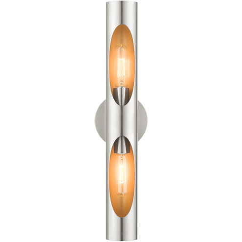 Novato 2 Light 22 inch Brushed Nickel ADA ADA Sconce Wall Light