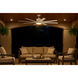 Vantage 66 inch Matte White Smart Fan