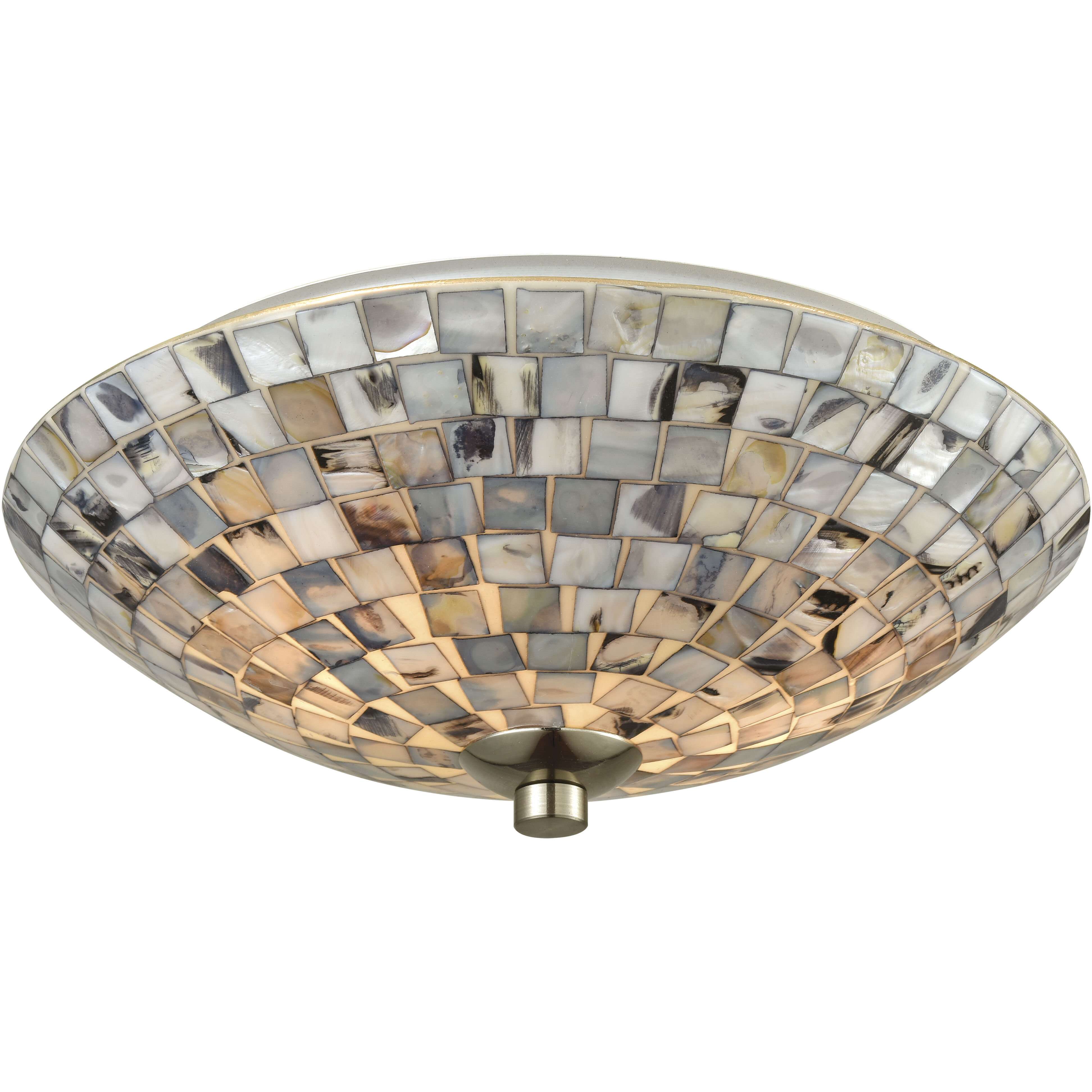 Capiz flush mount ceiling light 2025