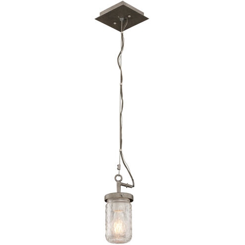 Highland 1 Light 4 inch Country Iron Mini Pendant Ceiling Light