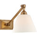 Alexa Hampton Jane 1 Light 7.5 inch Hand-Rubbed Antique Brass Single Library Wall Light