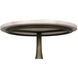 Mateo 19 X 18 inch Aged Brass Side Table