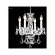 Palace Ice 4 Light 14 inch Silver Crystal Chandelier Ceiling Light