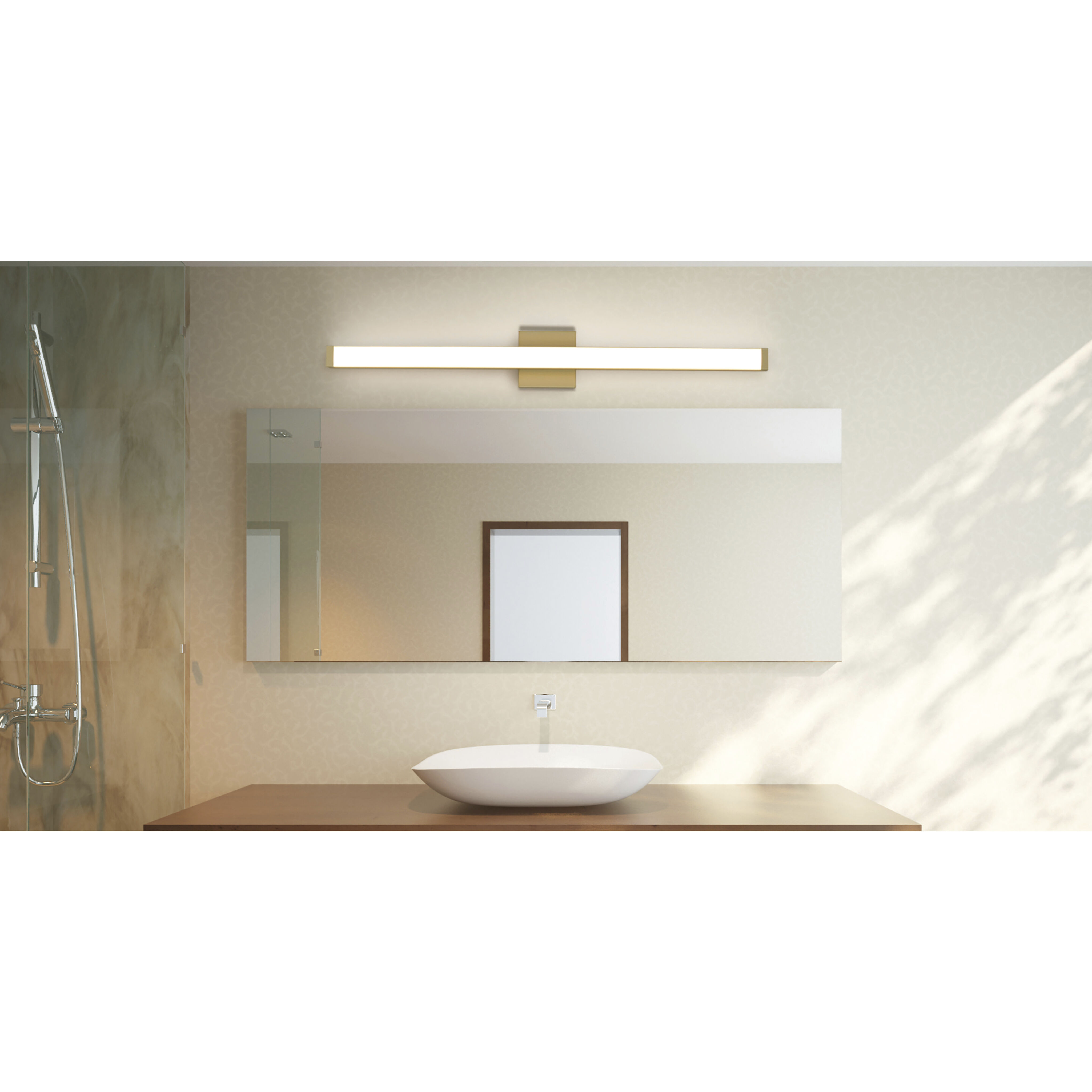 Spec Vanity LED 48 inch Satin Nickel Vanity Light Wall Light
