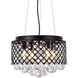 Tully 4 Light 13 inch Black Pendant Ceiling Light
