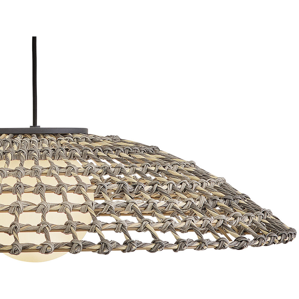 Open Air Arlen 1 Light 30 inch Black Outdoor Hanging Light