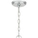 Chenal 6 Light 29 inch Polished Chrome Chandelier Ceiling Light