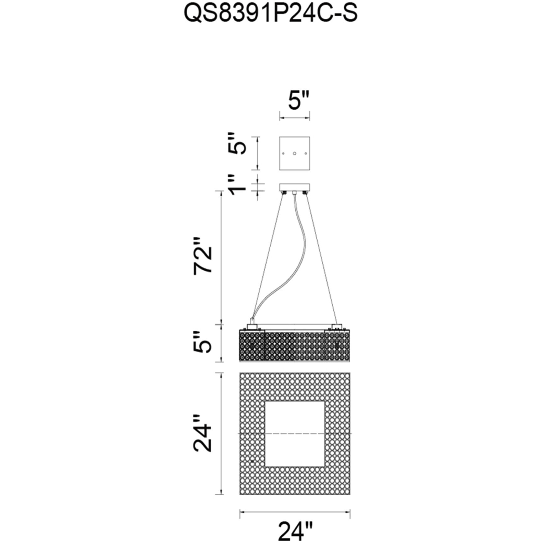 Dannie 12 Light 24 inch Chrome Island/Pool Table Light Ceiling Light