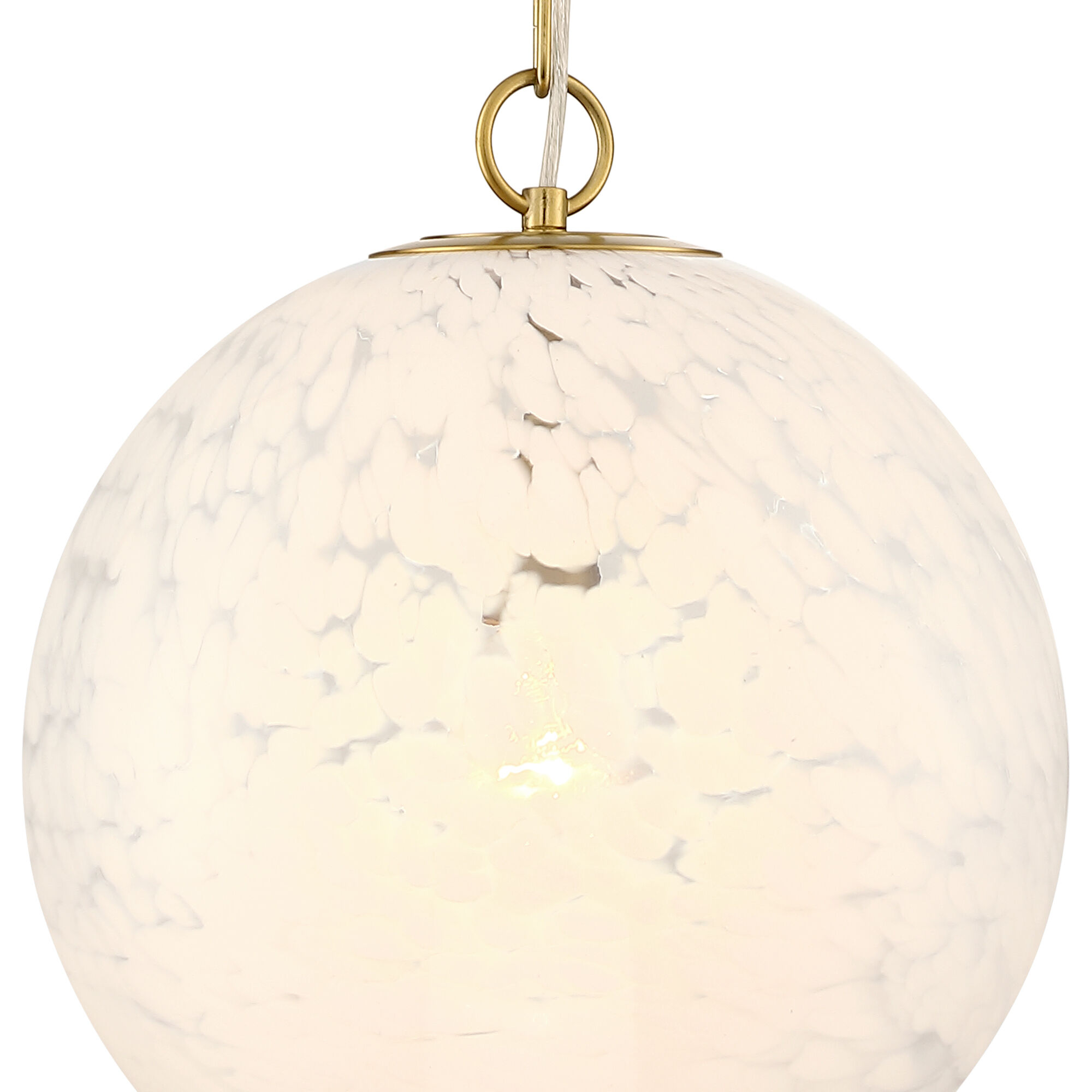 Wine Flower 1 Light 14 inch Brushed Gold Pendant Ceiling Light