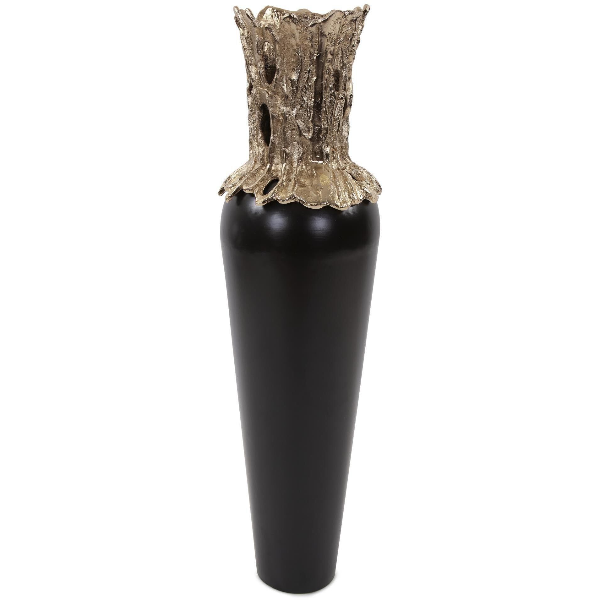 Black Zetian 37 X 10 inch Vase, Short
