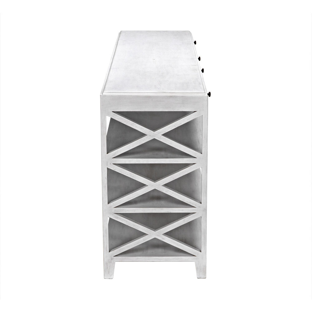 Sutton 72 X 16 inch White Wash Console