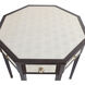 Dann Foley - Shagreen 42 X 34 inch Ivory and Gray Shagreen Accent Table