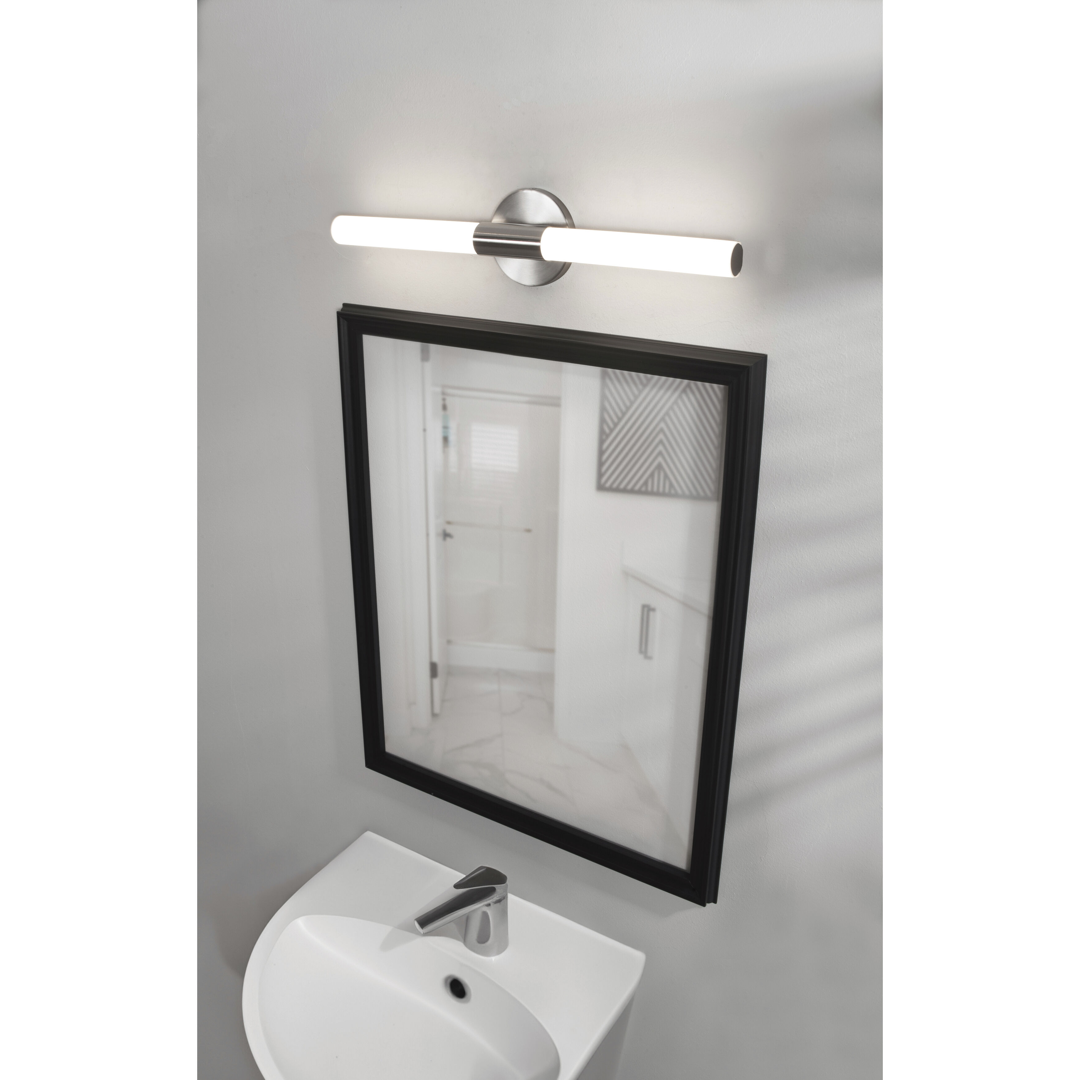 Dion LED 36 inch Satin Nickel Vanity Light Wall Light