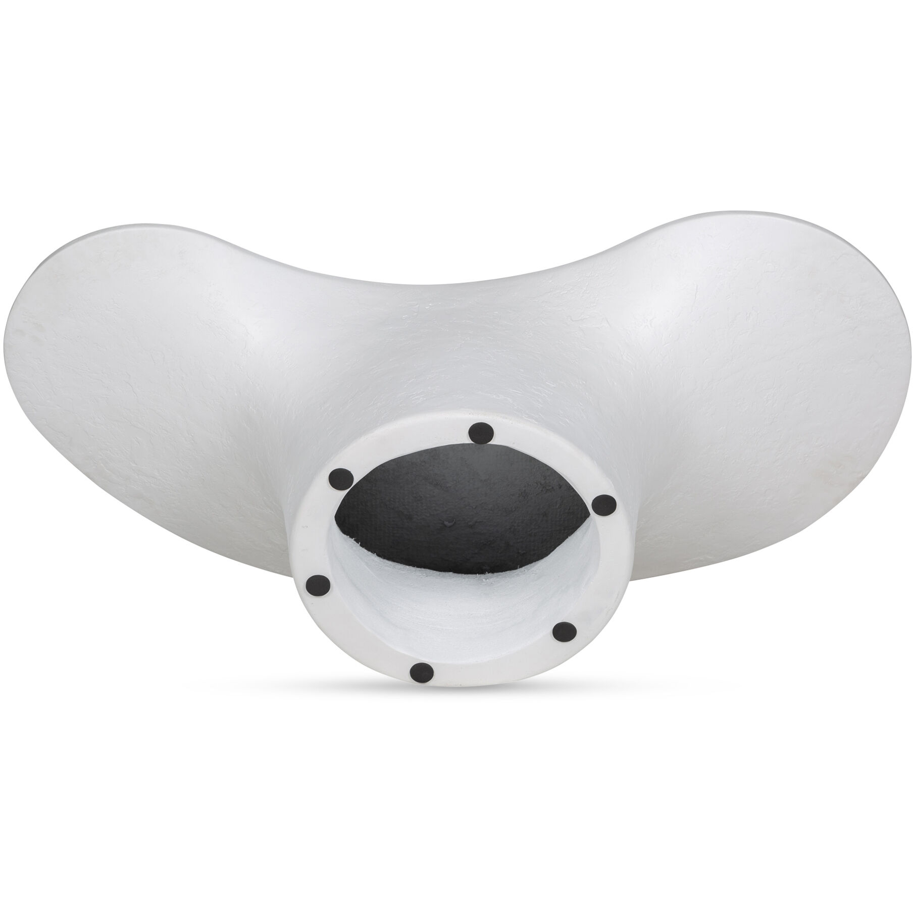 Yumi 47 X 23.6 inch White Outdoor Coffee Table