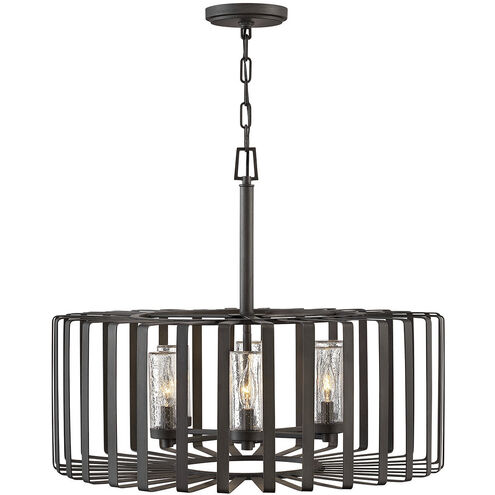 Open Air Reid 6 Light 28.25 inch Outdoor Pendant/Chandelier