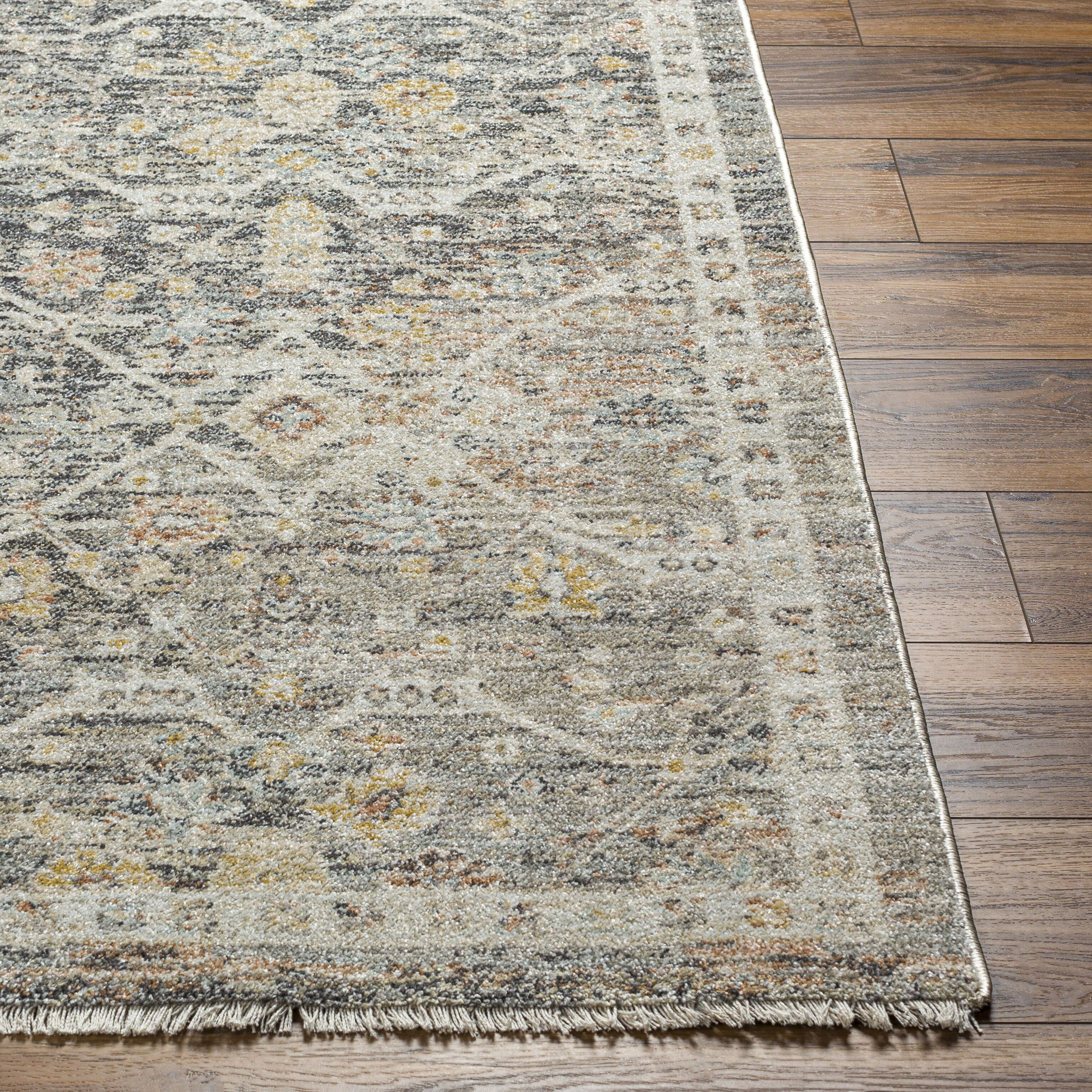 Rojin 91 X 63 inch Rug, Rectangle