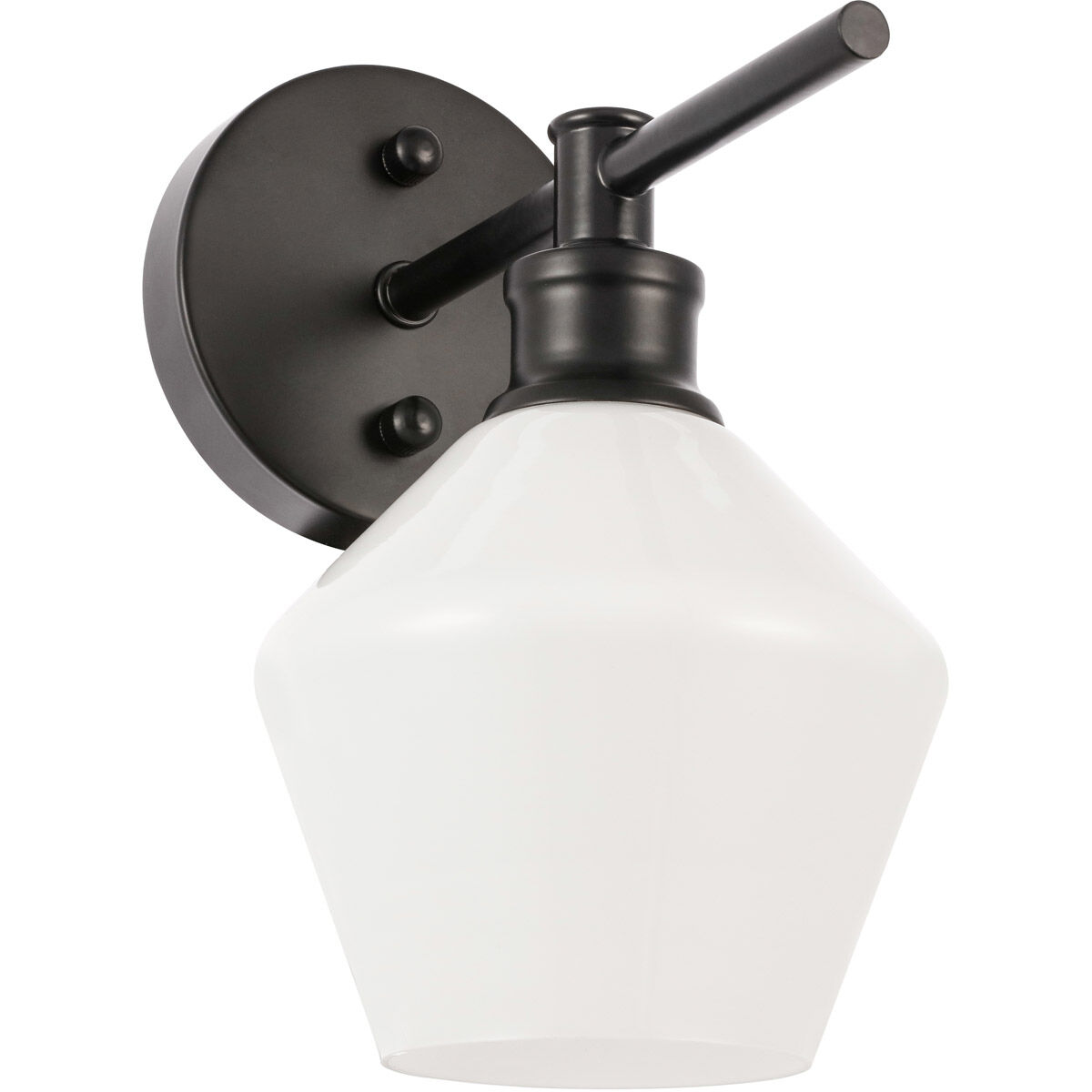 Gene 1 Light 6 inch Black Wall sconce Wall Light