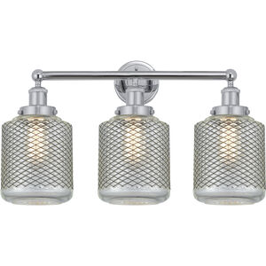 Stanton 3 Light 24 inch Polished Chrome Bath Vanity Light Wall Light
