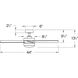 Ventus 44 inch Pewter with Driftwood, Teak Blades Fan