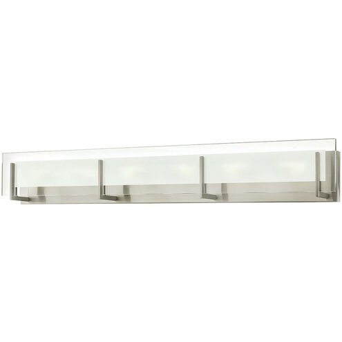 Latitude 6 Light 38 inch Brushed Nickel Vanity Light Wall Light