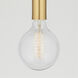 Macy 1 Light 6 inch Aged Brass Pendant Ceiling Light