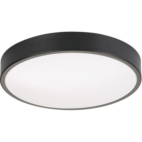 Octavia LED 12 inch Black Flush Mount Ceiling Light