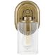 Halstead 1 Light 6.5 inch Heritage Brass Vanity Light Wall Light