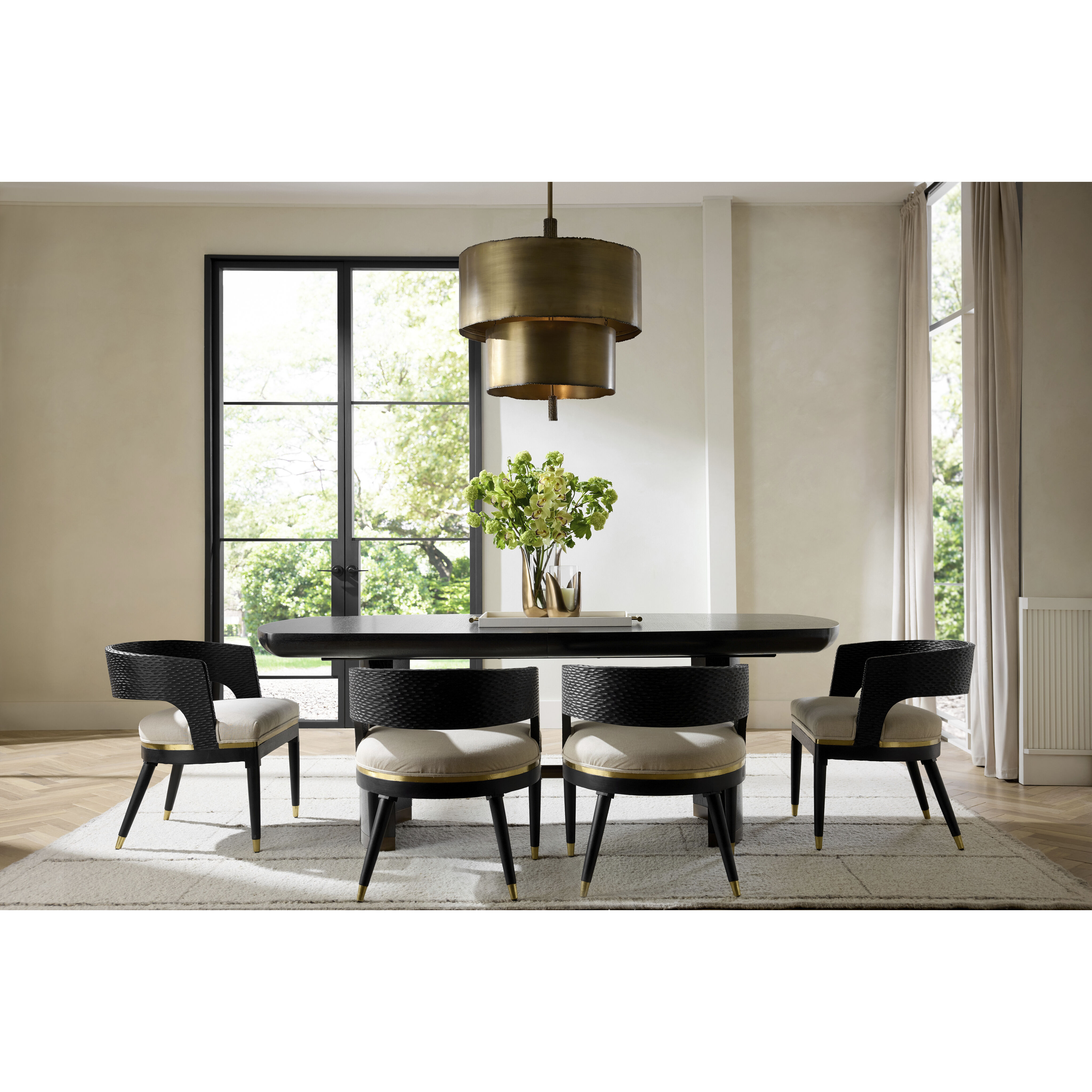 Leonardo 4 Light 28 inch Antique Brass Chandelier Ceiling Light