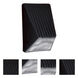 Spa 1 Light 9.5 inch Black Outdoor Sconce