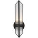 Cairo 1 Light 3.38 inch Urban Bronze Bath Vanity Light Wall Light