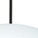 Jordo LED Black Cord Pendant Ceiling Light