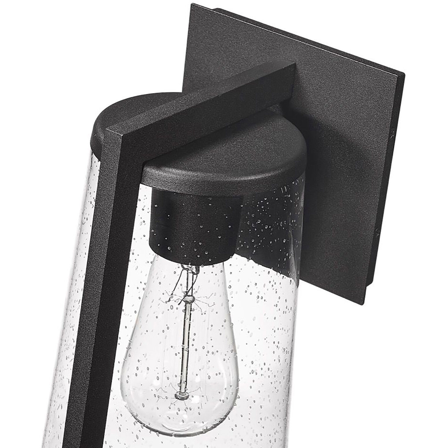 Portofino LED 11 inch Black Outdoor Wall Light