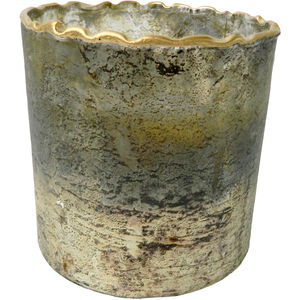 Rippled Edge 4 inch Candle