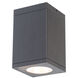 Cube Arch LED 4.5 inch Graphite Flush Ceiling Light in Narrow, 85, 3500K
