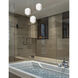 Peri LED 15 inch Polished Chrome Multi Pendant Ceiling Light