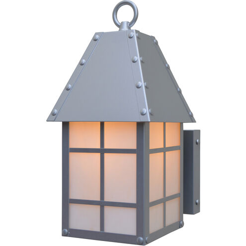 Hampton 1 Light 5 inch Verdigris Patina Wall Mount Wall Light in White Opalescent