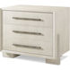 Urbane 32 X 26 inch Sundew Nightstand, Wooden, 3-Drawer