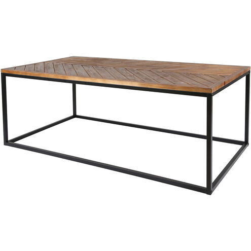 Weston 47 X 24 inch Brown/Black Coffee Table