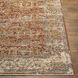 Aspendos 114 X 79 inch Brick Red Rug, Rectangle