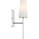 Transitional 1 Light 4.75 inch Chrome Wall Sconce Wall Light