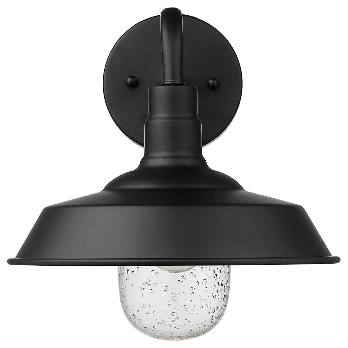 Burry 1 Light 11 inch Matte Black Exterior Wall Mount