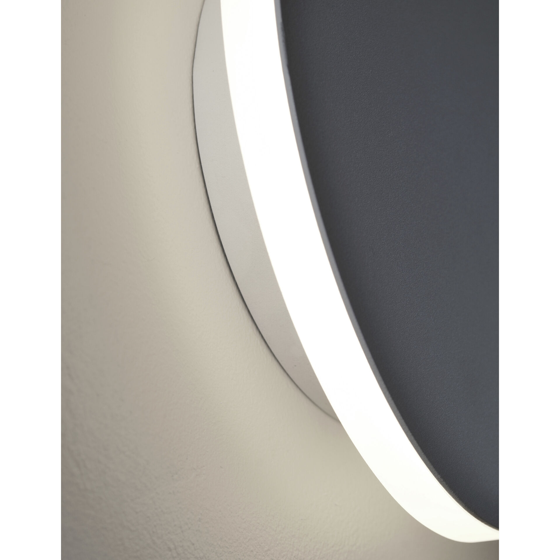 Eclipse LED 6 inch White Wall Sconce Wall Light