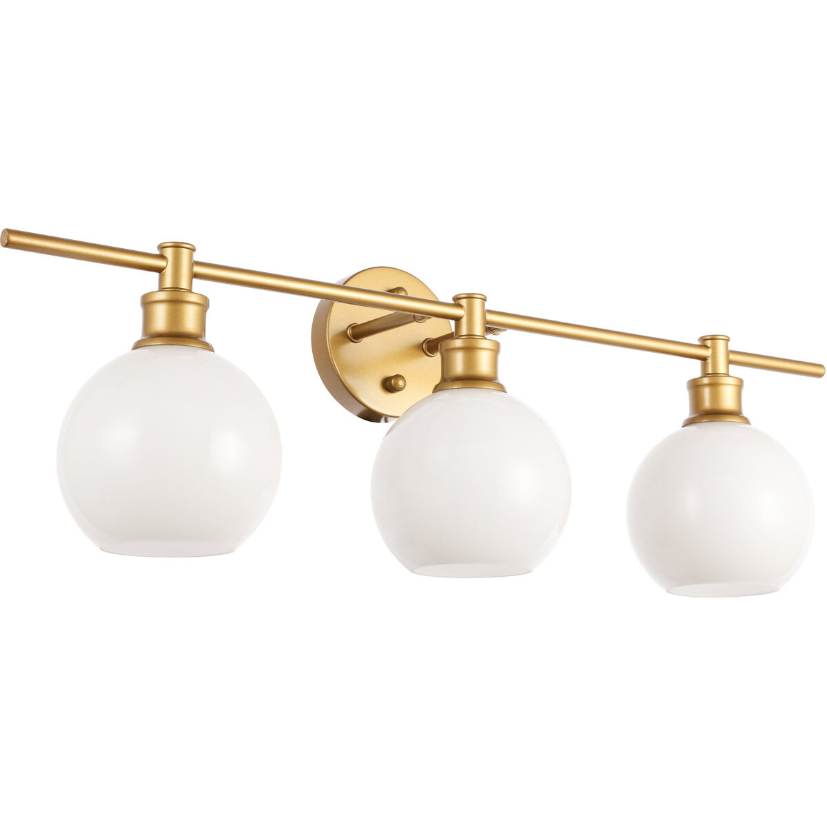 Syracuse 3 Light 28 inch Brass Wall sconce Wall Light