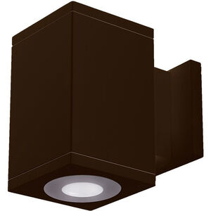 Cube Arch LED 5 inch Black Sconce Wall Light in 17, 2700K, 90, F-33 Degrees, A - Away fr wall