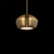 Beyond Astral LED 13 inch Aged Brass Pendant Ceiling Light
