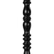 Bachelor Hand Rubbed Black Bed, Eastern King