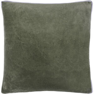 Sully 20 X 20 inch Lunar Green/Dark Grey/Taupe/Slate/Nickel Accent Pillow