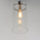 Pinn 1 Light 8 inch Satin Nickel Single Pendant Ceiling Light